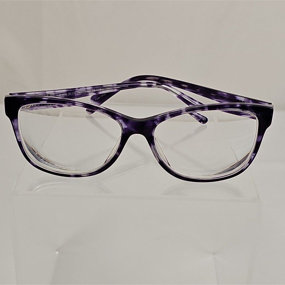 Purple Black Cat Eye Eyeglass Frames 55-15-140 Women’s Frames Only